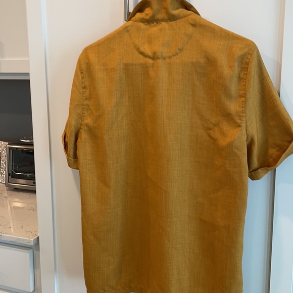 Zara relaxed fit top, mustard, pullover size s - Picture 6 of 6